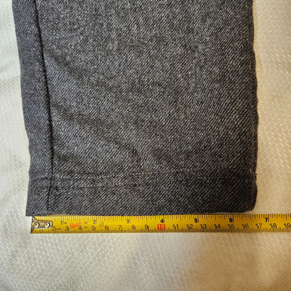 I Love Ugly Hi Stranger mens trousers gray medium wool blend - Picture 11 of 12